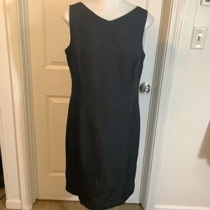 Talbots black dress size 10